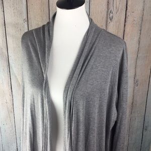 ZEAGOO Grey Long Cardigan